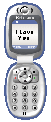 I Love You Cell Phone